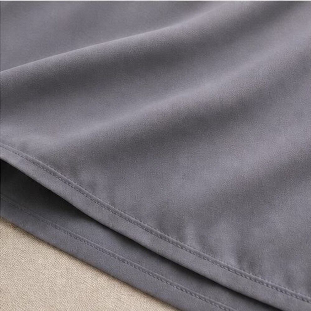 Gray Button Blouse - Picture 6 of 6